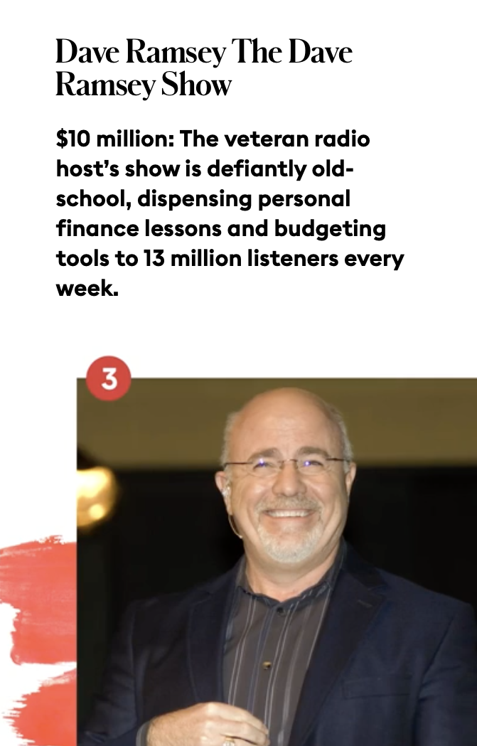 Dave Ramsey Podcast
