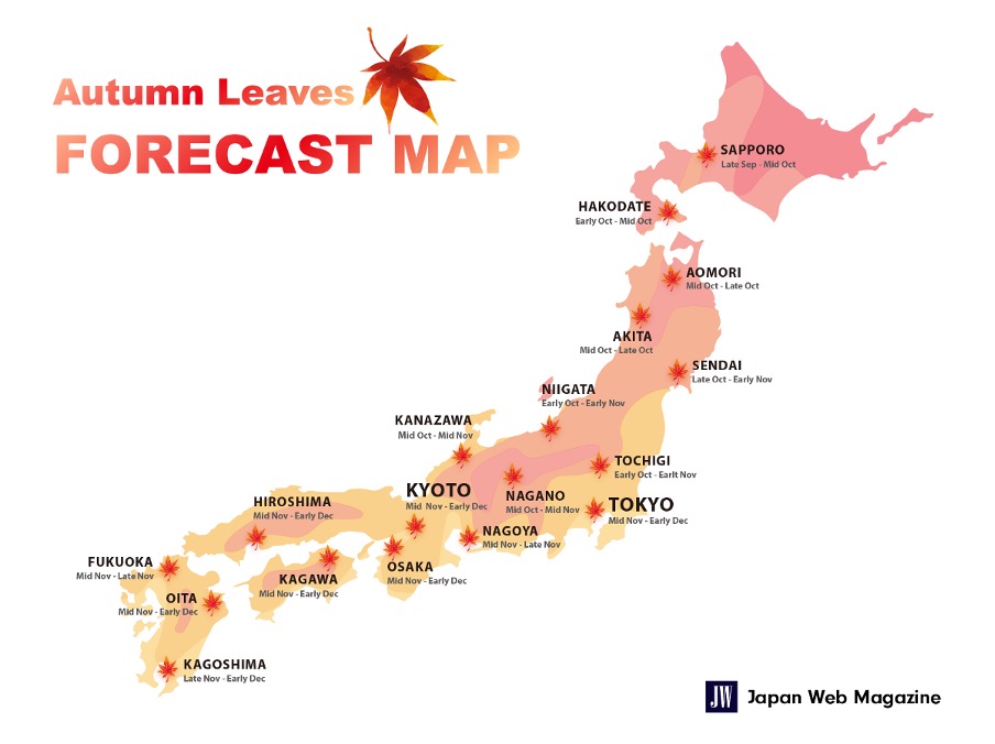 The Beauty Of Momiji Season In Japan JCE